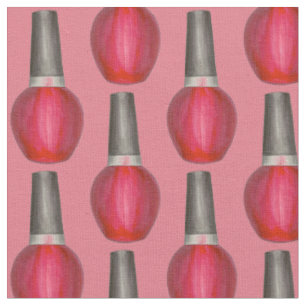 Tissu Bouteilles polonaise à ongle rouge polit beauté ma