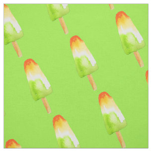 Tissu Bouton de glace de chaux mignonette pop art sucré