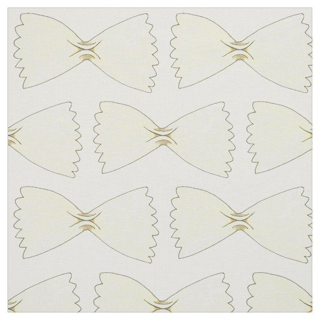 Tissu Bow Cravate Bowtie Pasta Formes Alimentaire Italie (Échantillon)