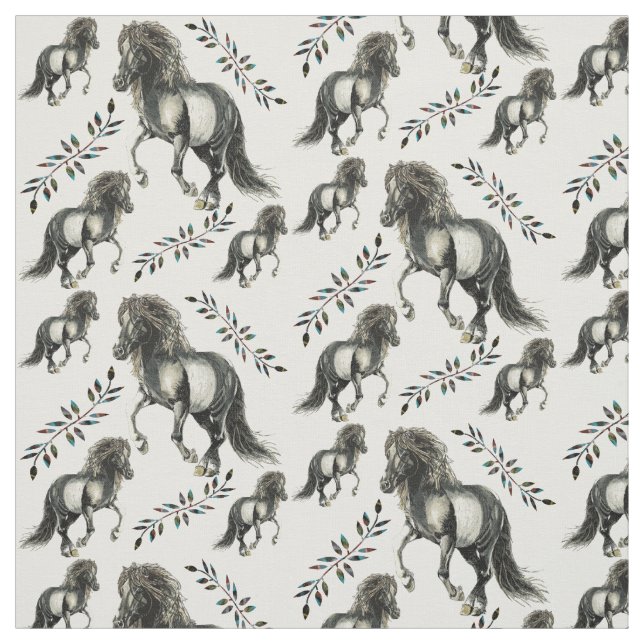 Tissu Brana et la feuille (Échantillon)