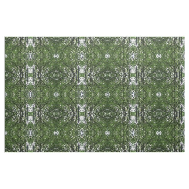 Tissu Branches et structure à motif Feuille (Fat Quarter)