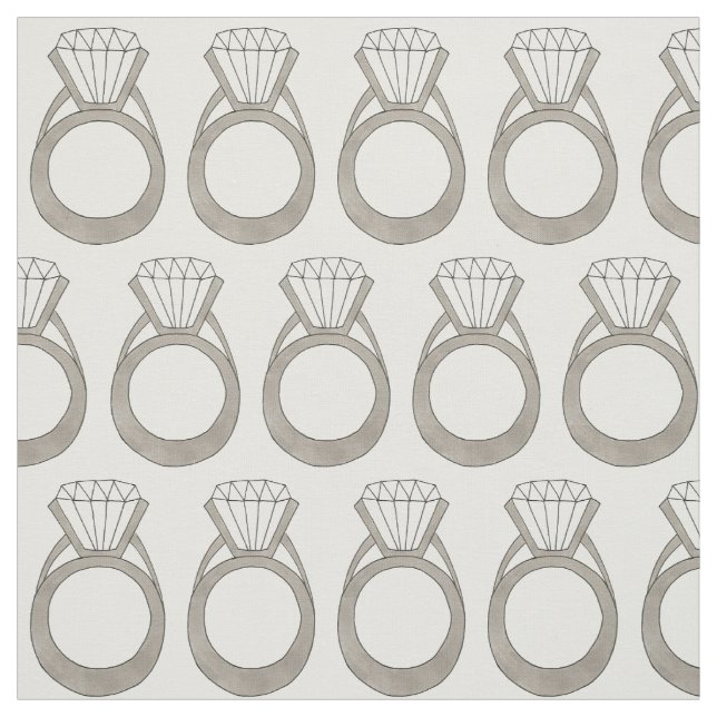 Tissu Bride de bling de Fiançailles Mariage Diamond (Échantillon)