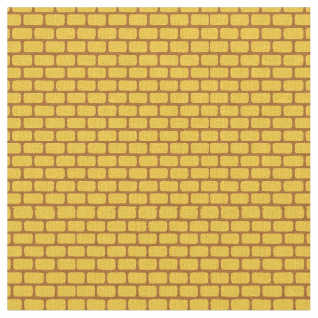 Tissu Brique jaune de Faux (Fermer)