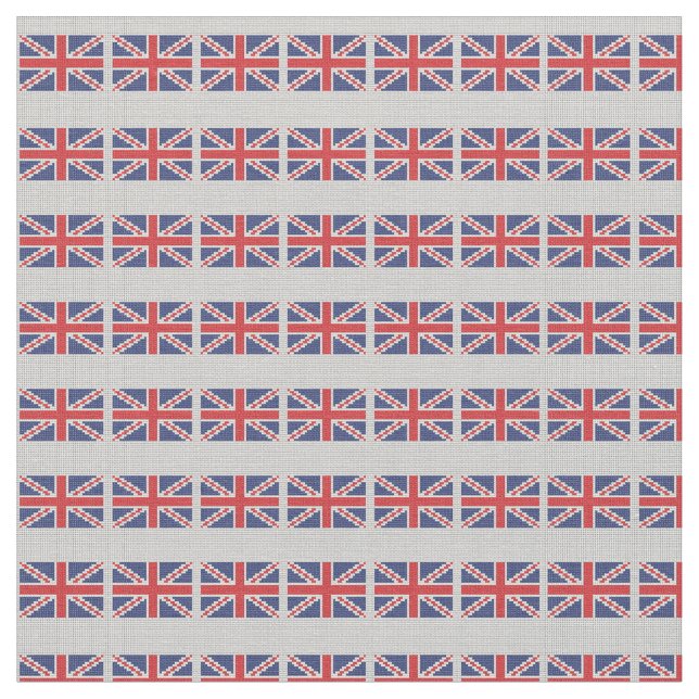 Tissu britannique d'impression de drapeau de KRW (Fermer)