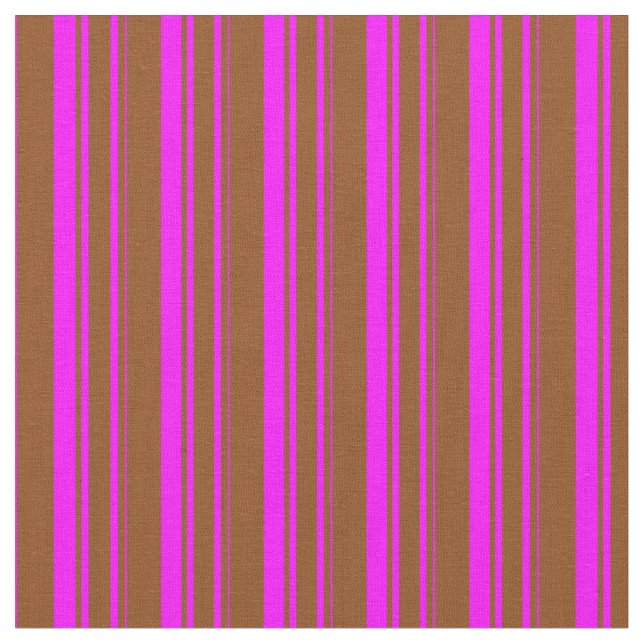 Tissu Brown et Fuchsia (Fermer)