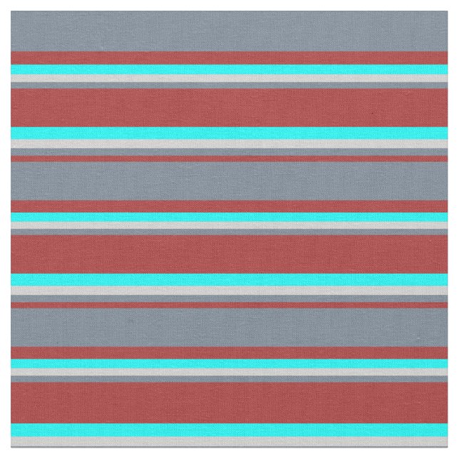 Tissu Brown, gris ardoise, gris clair et vert clair et c (Fermer)