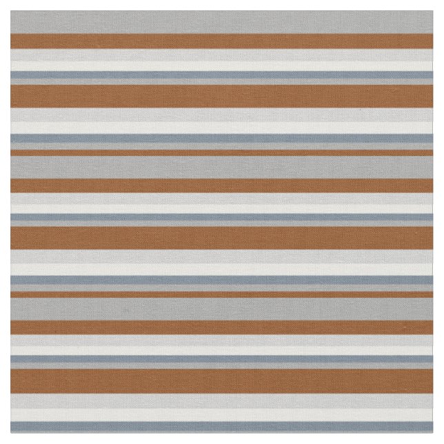 Tissu Brown, gris foncé, gris ardoise, crème à la menthe (Fermer)