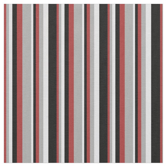 Tissu Brown, gris foncé, lavande et bandes noires (Fermer)