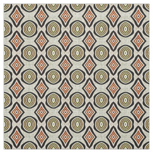 Tissu Brown Taupe Beige Burange Bali Batik Motif