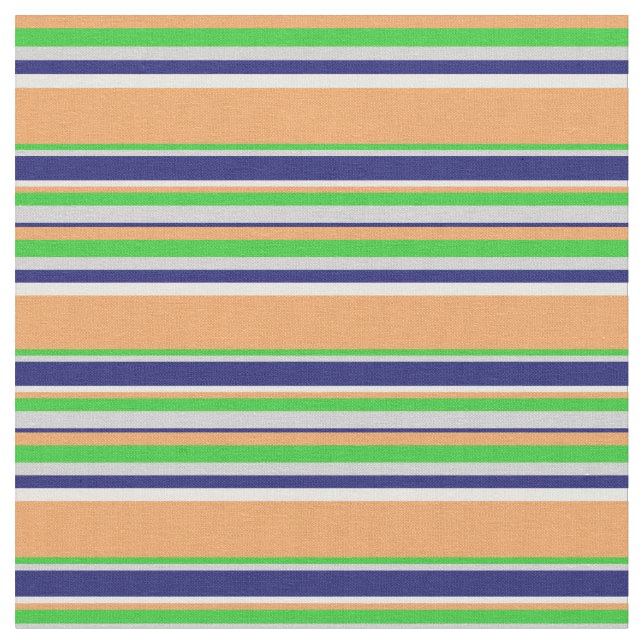 Tissu Brown, Vert citron, Gris, Bleu de minuit et Blanc (Fermer)