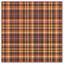 Brun de reinette de plaid de chute, orange et