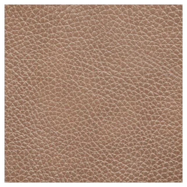 Tissu Brun naturel en cuir de Faux (Échantillon)
