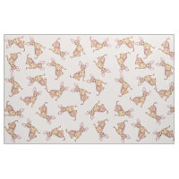 Brun rose peint par aquarelle mignonne de chiwawa