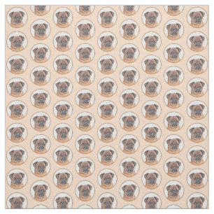 Tissu Brussels Griffon Smooth Painting Original Dog Art