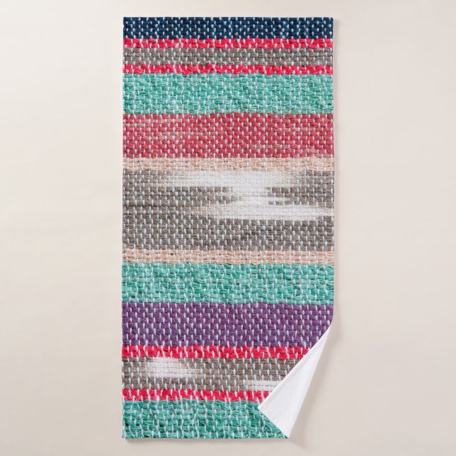 Tissu brut coloré Texture, Motif, Arrière - plan (Serviette de bain)