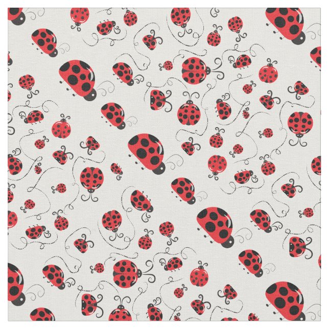 Tissu Bugs Lady Partout (Fermer)