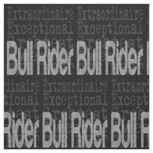 Tissu Bull Rider Extraordinaire