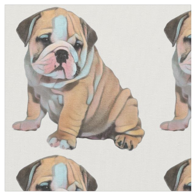 Tissu Bulldog anglais (Fermer)