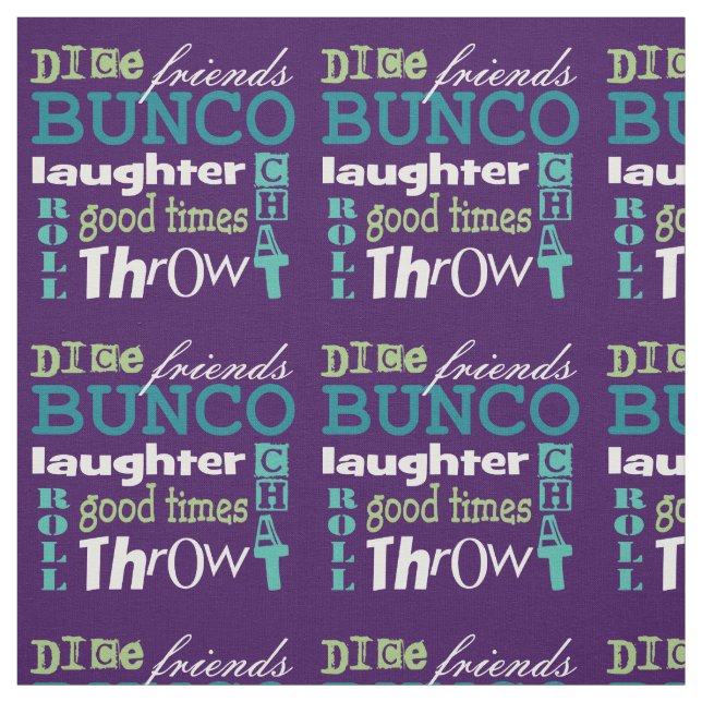 Tissu Bunco Friends (Échantillon)