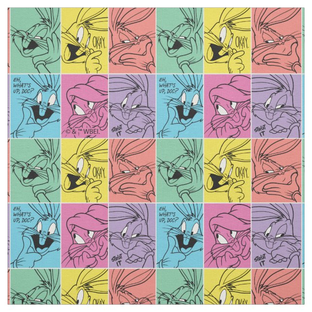Tissu BUNNY™ - Expressions de blocs de couleur (Échantillon)