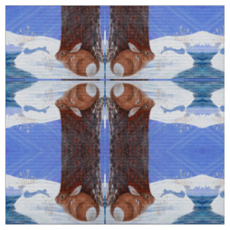 Tissu Bunny froid ~ BRRR !