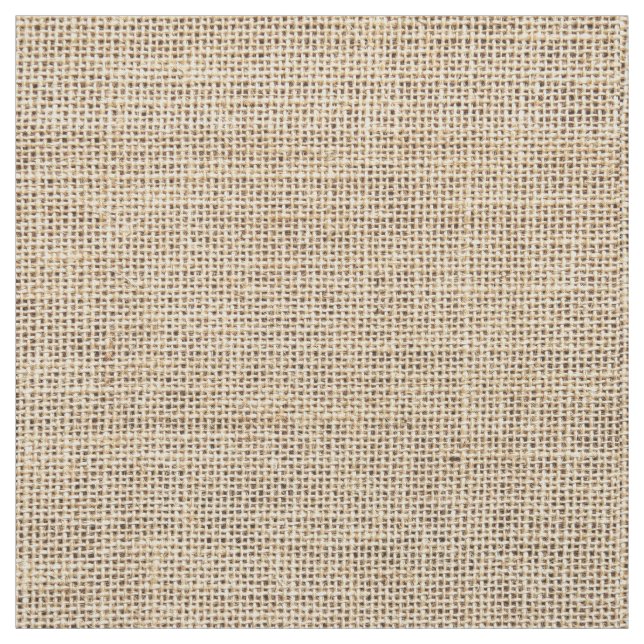 Tissu Burlap Vintage rustique (Échantillon)