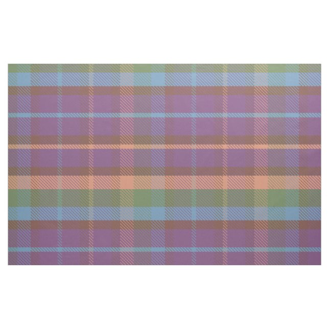 Tissu CA Plaid automne (Fat Quarter)
