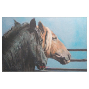 Tissu Caballos/Cabalos/Chevaux