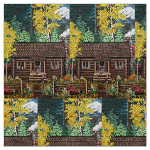 Tissu Cabine de montagne