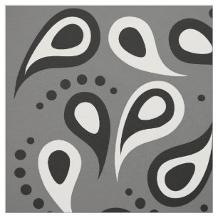 tissu cachemire gris