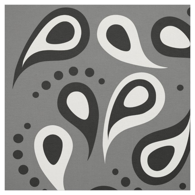 tissu cachemire gris (Échantillon)