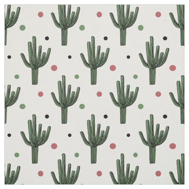 Tissu Cactus (Échantillon)