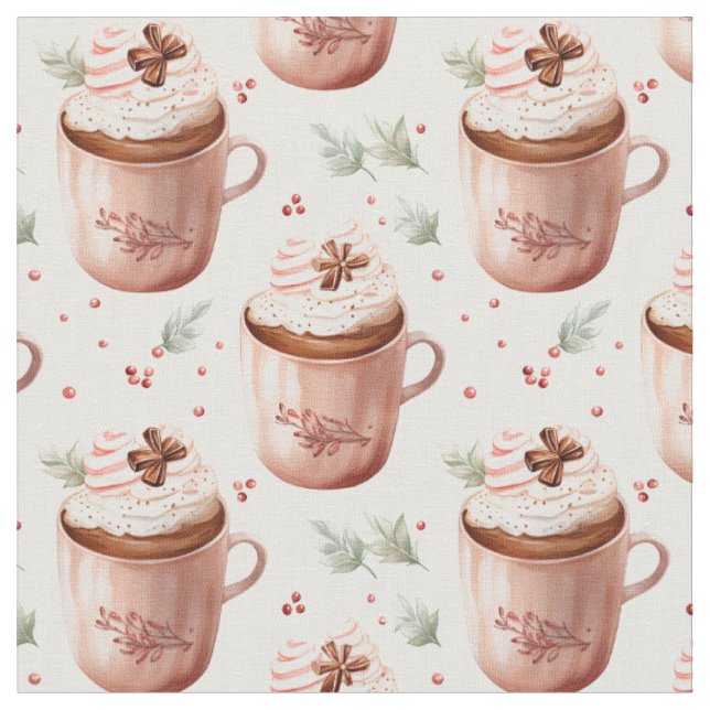 Tissu Café rose clair (Fermer)