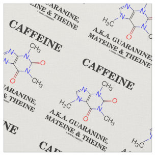 Tissu Caféine A.K.A. Guaranine Mateine Theine