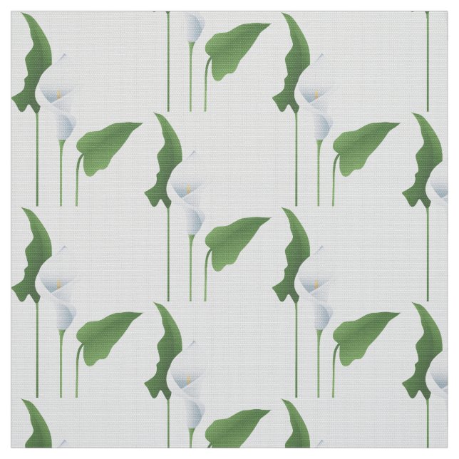 Tissu Calla Lily (Échantillon)