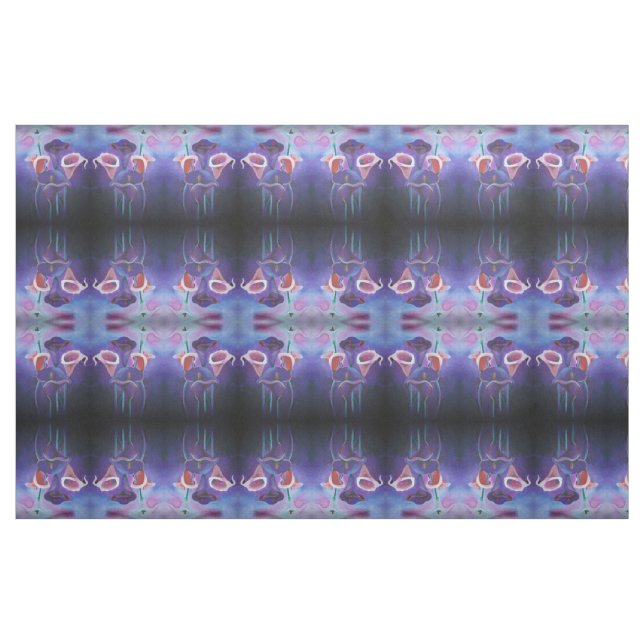 Tissu Callas Violet Lilac Et Violet Art (Fat Quarter)
