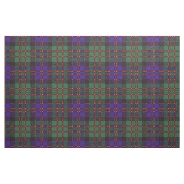 Tissu Cameron de tartan d'écossais de plaid de clan (Yard)