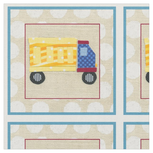 Tissu Camion à la benne basculante de l'enfant par (Fermer)