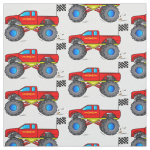 Tissu Camion de monstre