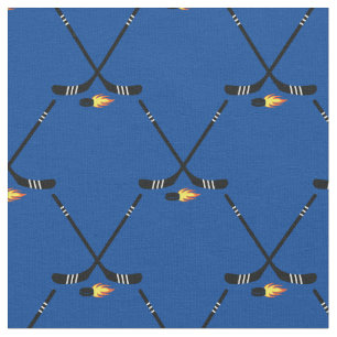 Tissu Camions flamboyants de sport de hockey