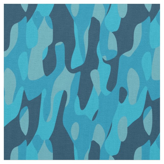 Tissu Camo Bleu   (Fermer)