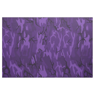 Tissu Camo pourpre foncé