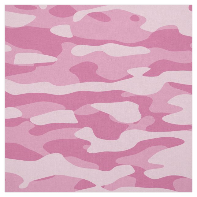 Tissu Camo Rose (Échantillon)