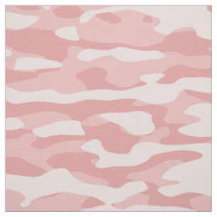 Tissu Camo rose pâle