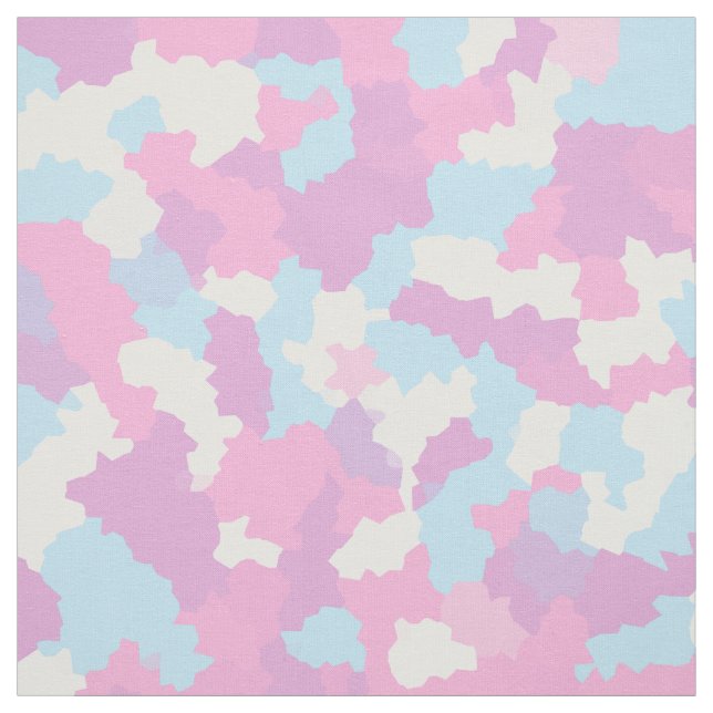 Tissu Camouflage Abstrait Pastel (Échantillon)