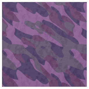 Tissu camouflage aux nuances de violet