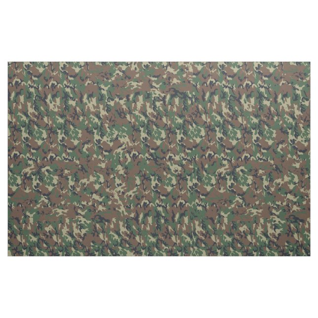 Tissu Camouflage Bois Militaire (Yard)