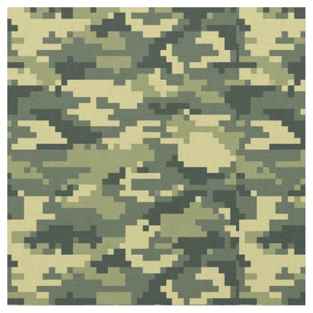 Tissu Camouflage/Camo de région boisée de 8 de bit (Fermer)