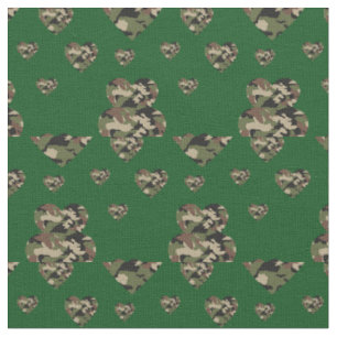 Tissu Camouflage de campagne des Coeurs Camo