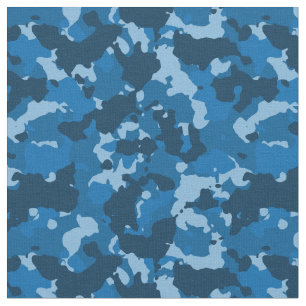 Tissu Camouflage de la Marine Bleue Camo militaire